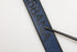 Dolce & Gabbana Black Blue DG Logo Silver Metal Buckle Belt